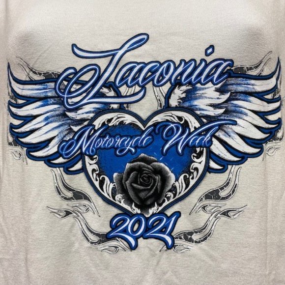 Laconia Bike Week 2021 Women's T-Shirt - NWT - size Large‎ - Picture 2 of 4